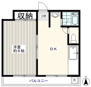 コーポ椎名町【3階】の間取り