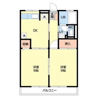 シティハイムレトアSYOSEN【1階】の間取り
