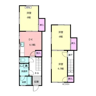 前多アパート【1階】の間取り