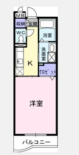 Ardeur アルドゥール【3階】の間取り