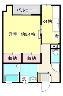 グァレンド【2階】の間取り