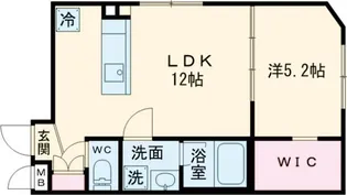 アバンテ神楽坂【5階】の間取り