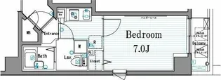 ガラ・シティ五反田【6階】の間取り