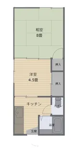 エトワール【2階】の間取り