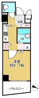 シンシア御茶ノ水【10階】の間取り