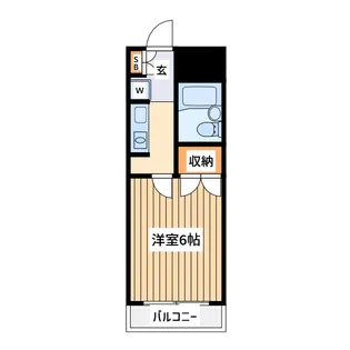 エスプリ片倉C棟【1階】の間取り
