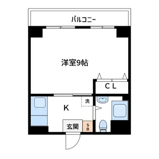 第二ナカヤビル【2階】の間取り