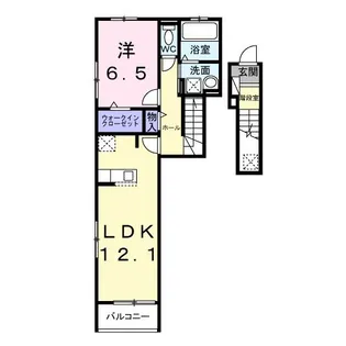 リテラ・テラス【2階】の間取り