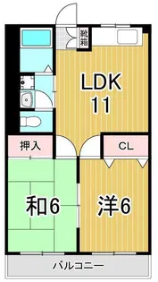 大常ビル【4階】の間取り