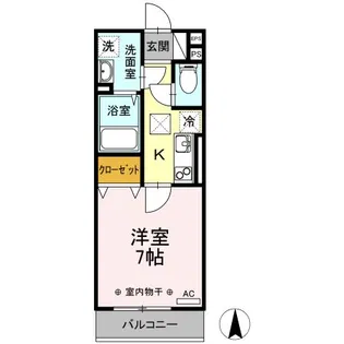セジュール II【1階】の間取り