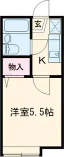 サニーコート北葛西A【1階】の間取り