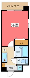 ステーションビューロアール世田谷代田橋【5階】の間取り