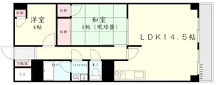 東海町田マンション【5階】の間取り