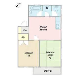井上初石マンション【3階】の間取り
