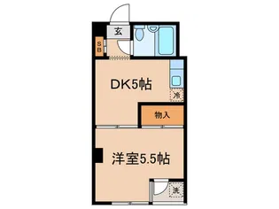 小山台コ-ト【1階】の間取り