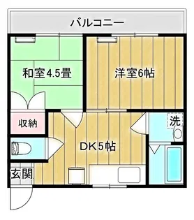 フレンドハウス【2階】の間取り