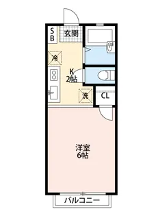 城山【1階】の間取り