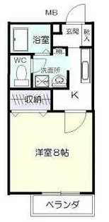 エスペーロ【1階】の間取り