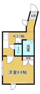 ヴェルドミール古川【2階】の間取り