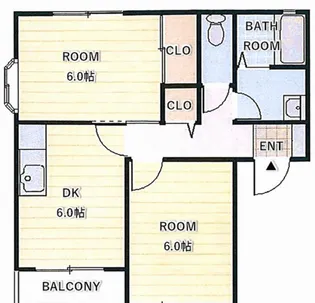 マノワール季史 B棟【2階】の間取り