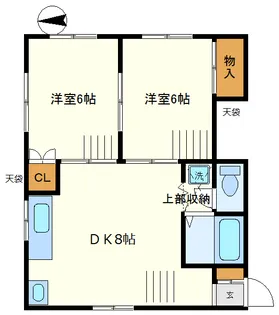 メゾン前原【1階】の間取り