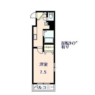 レジデンス弓之町【2階】の間取り