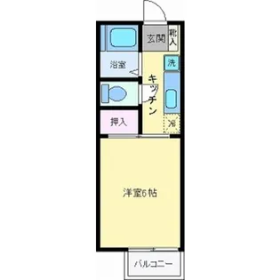 ラフィーネSUGO【1階】の間取り