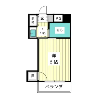 コーポアスカ【3階】の間取り