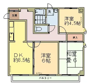 ブルネンハイム【2階】の間取り