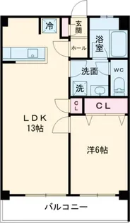 アルファグランデ【4階】の間取り