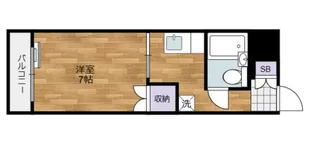 マイキャッスル忠生【4階】の間取り