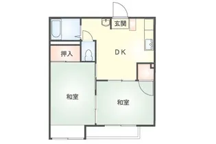 マリーゴールド【2階】の間取り