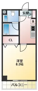 ボヌール大久保【3階】の間取り