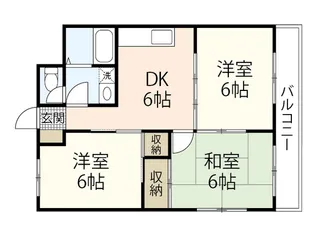コーポ伊藤【2階】の間取り