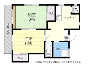 コーポみき【3階】の間取り