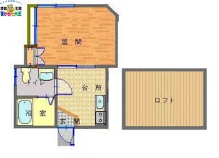 キャッスル石神【2階】の間取り