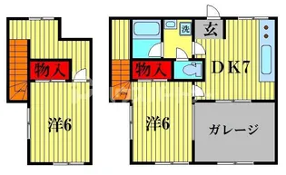 ホワイトベース【2階】の間取り