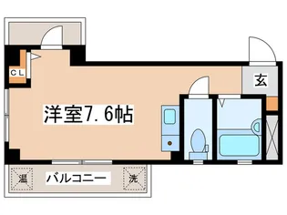 桜台サチパレス【4階】の間取り