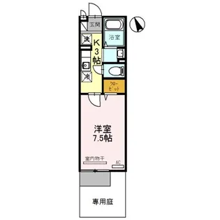 アーク西町【1階】の間取り