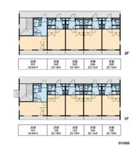 埼玉県大里郡寄居町大字桜沢【アパート】の間取り