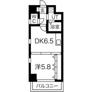 ビエラ江戸堀【3階】の間取り