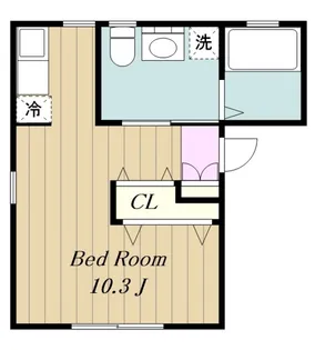 コーラルマンション【1階】の間取り