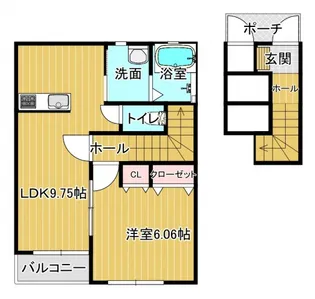 K-second【2階】の間取り