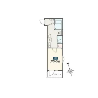 高座渋谷ヒルズ【2階】の間取り