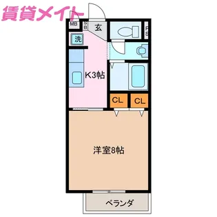 Fairy【1階】の間取り