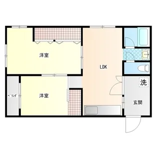 ワンコタス【2階】の間取り