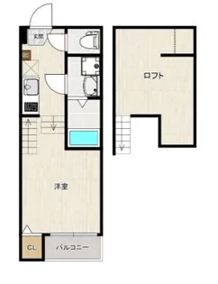 ハーモニーテラス壱岐団地【1階】の間取り