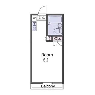 エブラ学大【1階】の間取り