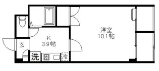 ハウスドリームズ【4階】の間取り