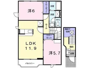 クレストールS・S・K・Iの間取り